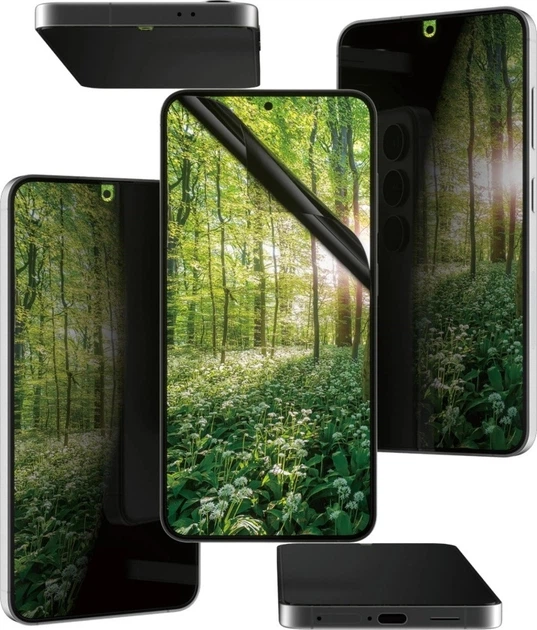 Гібридне скло Panzer Glass Eco Matrix Ultra-Wide Fit Privacy Glass для Samsung Galaxy S25 (5715685017193) - зображення 2