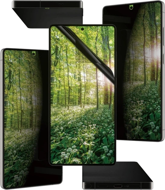 Szkło hybrydowe Panzer Glass Eco Matrix Ultra-Wide Fit Privacy Glass do Samsung Galaxy S25 Ultra (5715685017209) - obraz 2