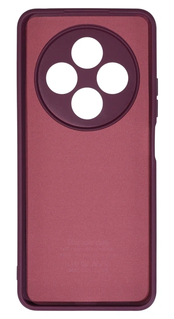 Панель Soft Silicone Case для Redmi 14C/POCO C75, Бордовий - Фото 2 Панель Soft Silicone Case для Redmi 14C/POCO C75, Бордовий - зображення 2