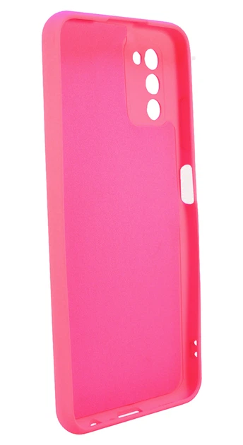 Панель Soft Silicone Case для Samsung A03s, Малиновий - изображение 2