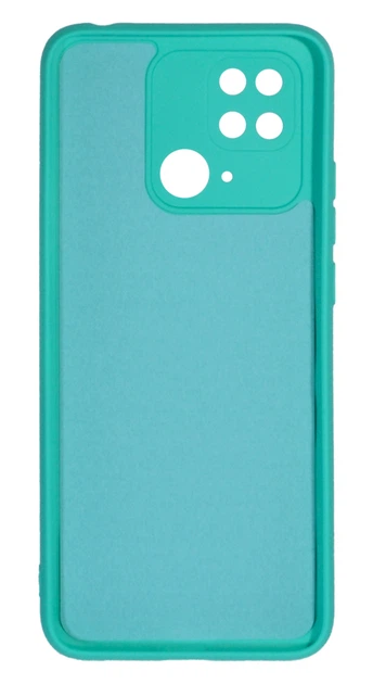 Панель Soft Silicone Case для Redmi 10C, Бірюзовий - изображение 2