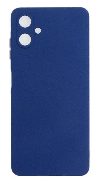 Панель Soft Silicone Case для Samsung A06, Синій - Фото 1 Панель Soft Silicone Case для Samsung A06, Синій - изображение 1