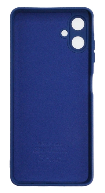 Панель Soft Silicone Case для Samsung A06, Синій - Фото 2 Панель Soft Silicone Case для Samsung A06, Синій - изображение 2
