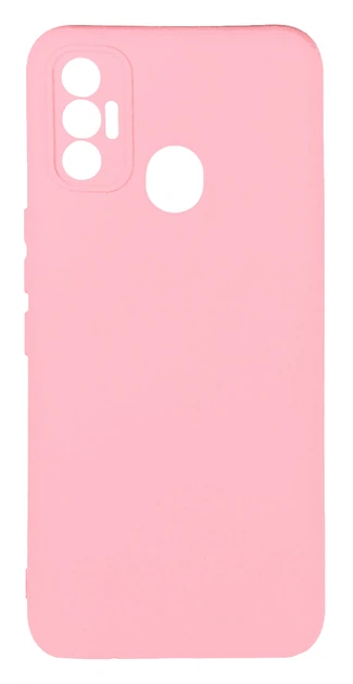 Панель Soft Silicone Case для Tecno Spark 7, Рожевий - Фото 1 Панель Soft Silicone Case для Tecno Spark 7, Рожевий - зображення 1