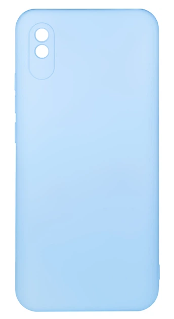 Панель Soft Silicone Case для Redmi 9A, Світло-синій - Фото 1 Панель Soft Silicone Case для Redmi 9A, Світло-синій - изображение 1