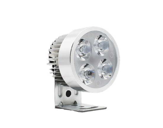 Мощная LED-Фара / Дополнительный Свет 12 Вт (4 Светодиода, IP68) - Надежность и Яркость (серый корпус) - изображение 2