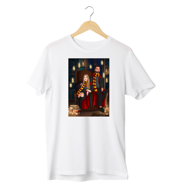 Футболка Ponty Shop з вашим фото «Гаррі Поттер» - Білий - 2XL - Фото 1 Футболка Ponty Shop з вашим фото «Гаррі Поттер» - Білий - 2XL - изображение 1