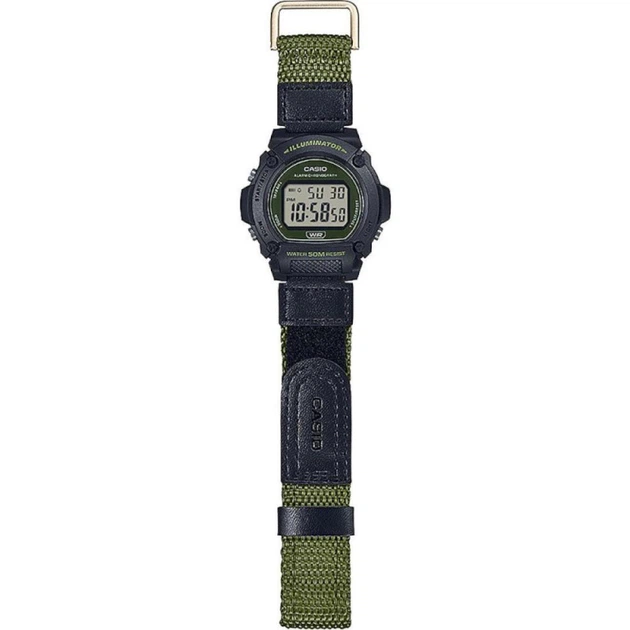 Чоловічий Спортивний Наручний Годинник CASIO W-219HB-3AVEF - изображение 5