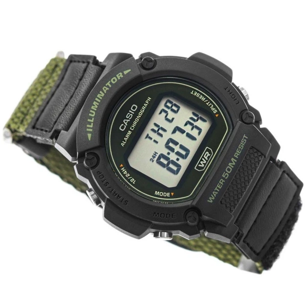 Чоловічий Спортивний Наручний Годинник CASIO W-219HB-3AVEF - изображение 7