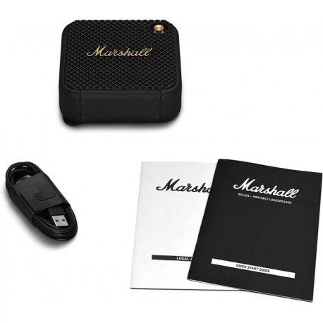 Портативная колонка Marshall Willen Black and Brass (1006059) - Фото 5 Портативная колонка Marshall Willen Black and Brass (1006059) - изображение 5