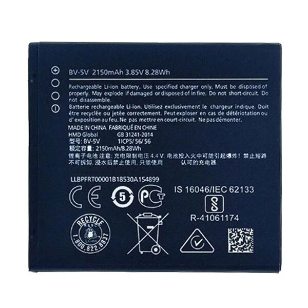 Аккумулятор Nokia 1 Dual Sim, Original, BV-5V - 185928 - Фото 1 Аккумулятор Nokia 1 Dual Sim, Original, BV-5V - 185928 - изображение 1