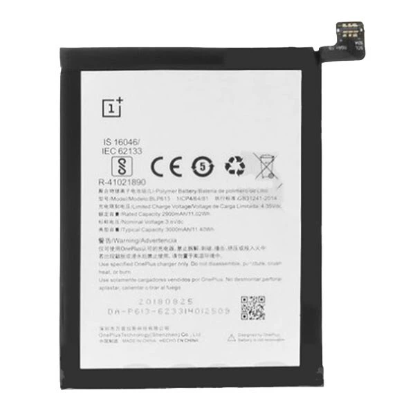 Акумулятор OnePlus 3, BLP613, Original - 180574 - Фото 1 Акумулятор OnePlus 3, BLP613, Original - 180574 - зображення 1
