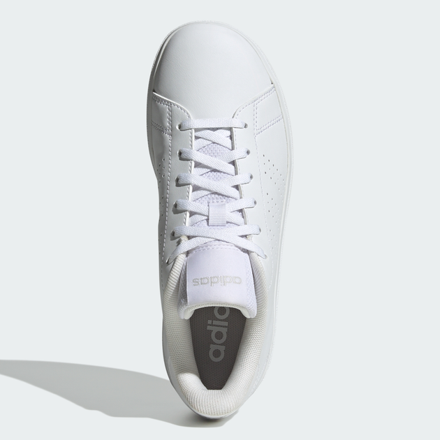Подростковые кеды для мальчика Adidas Advantage Base 2.0 J IE8688 37.5 Ftwr White (4067888734935) - Фото 5 Подростковые кеды для мальчика Adidas Advantage Base 2.0 J IE8688 37.5 Ftwr White (4067888734935) - изображение 5