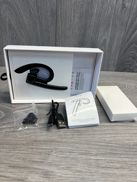 Bluetooth гарнитура модель Xicami wireless headset F990 Black с активным шумоподавлением - Фото 6 Bluetooth гарнитура модель Xicami wireless headset F990 Black с активным шумоподавлением - изображение 6