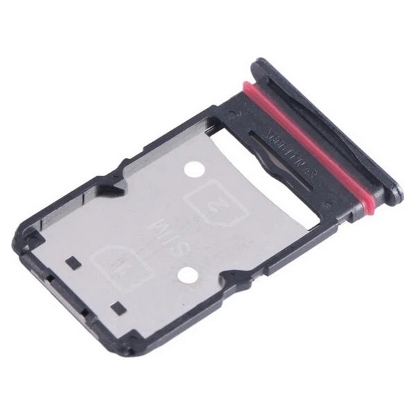 Держатель SIM-карты Infinix Hot 20 5G, С разъемом на карту памяти, Черный - 424840 - изображение 3