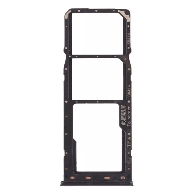 Держатель SIM-карты OPPO Realme 6 Pro, С разъемом на карту памяти, Черный - 573278 - Фото 1 Держатель SIM-карты OPPO Realme 6 Pro, С разъемом на карту памяти, Черный - 573278 - изображение 1