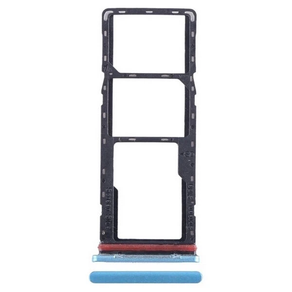Держатель SIM-карты Tecno Spark 7, С разъемом на карту памяти, Голубой - 424901 - Фото 1 Держатель SIM-карты Tecno Spark 7, С разъемом на карту памяти, Голубой - 424901 - изображение 1