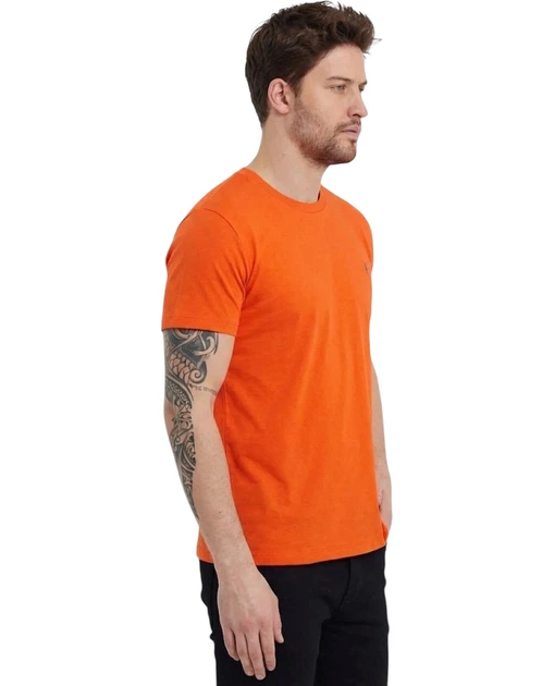 Футболка базовая мужская Combined Blank Apparel TST0201.ORN XXL оранжевая (2228682272103) - изображение 3