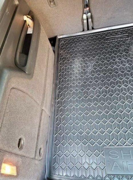 Поліуретановий килимок у Avto-gumm для багажник Volkswagen Sharan 2010> 5 місць ФольксВаген Шаран - зображення 4