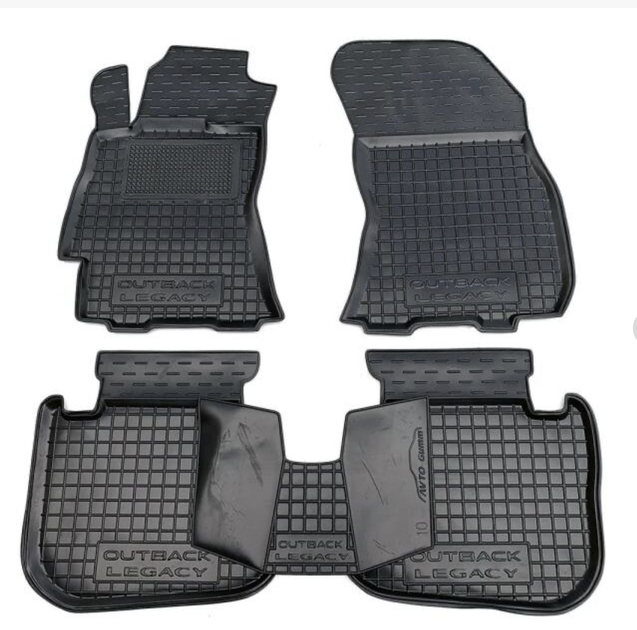 Полиуретановые коврики в салон Avto-gumm для Subaru Outback/Legacy 2010- Субару Аутбек 4 - Фото 1 Полиуретановые коврики в салон Avto-gumm для Subaru Outback/Legacy 2010- Субару Аутбек 4 - изображение 1