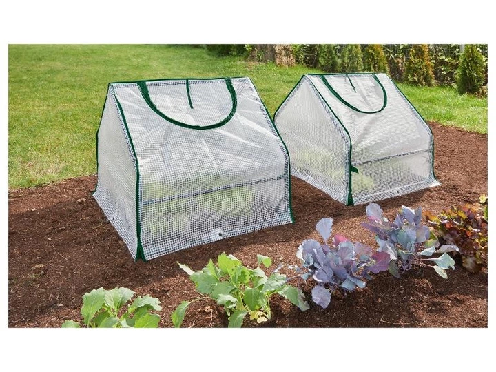 Теплица Parkside Cold Frame Set, 2 шт - для выращивания рассады и защиты растений от холода - изображение 2