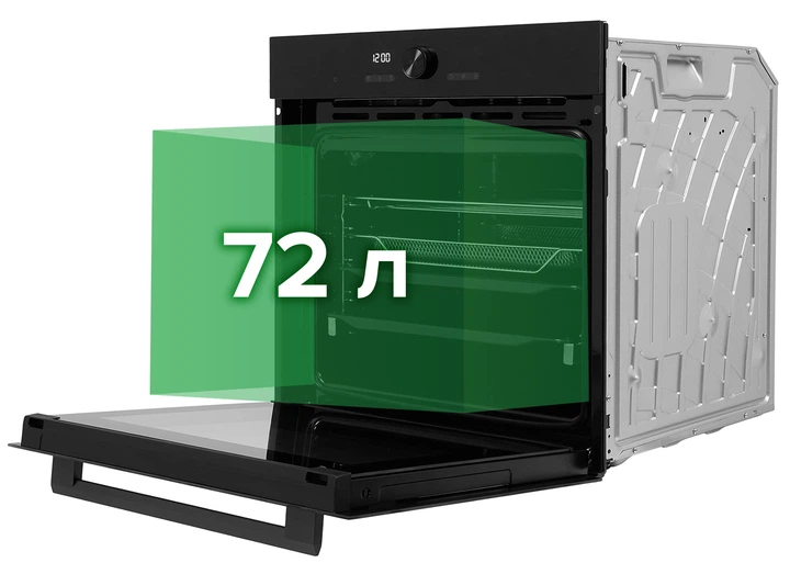 Духова шафа електрична Interline OEG 734 ETD BA - зображення 3