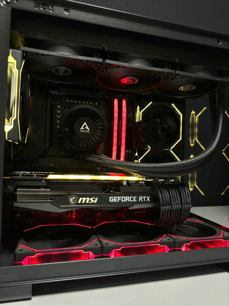 Ігровий комп'ютер GM-PC AMD Ryzen 7 7800X3D Gaming Lite / Asrock B650 Pro / DDR5 32 GB / SSD Kingston 1 TB / Nvidia RTX 5070 Ti 16 GB / be quiet! 750 W - зображення 6
