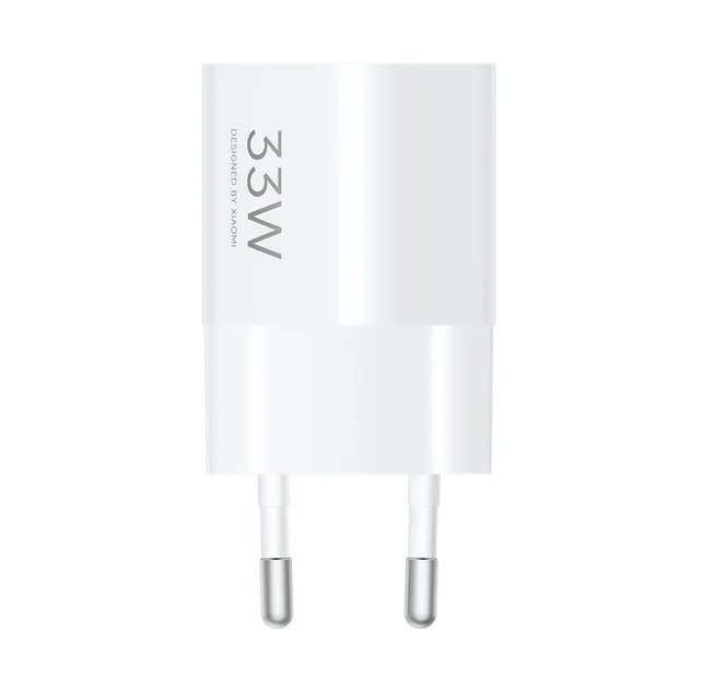 Сетевое зарядное устройство Xiaomi 33W Nano Power Adapter (USB-C) EU - зображення 2