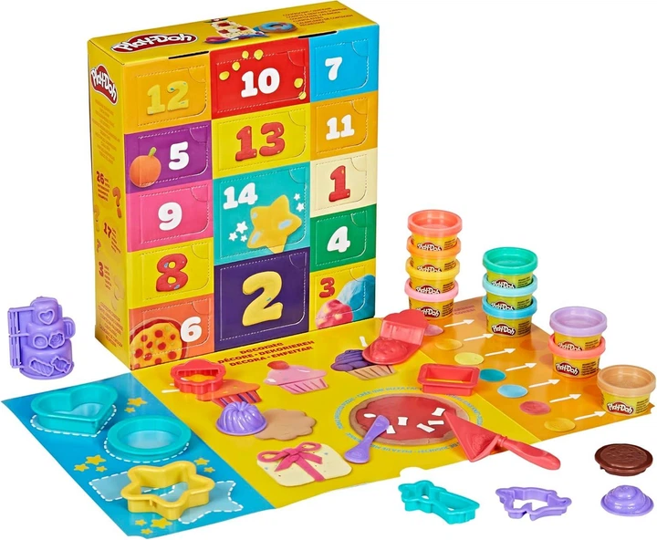 Набор для лепки Hasbro Play-Doh Адвент календарь! (G0531) - изображение 2