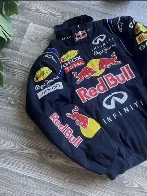 Куртка бомбер чоловіча RedBull гоночна мото куртка ред бул L - зображення 3
