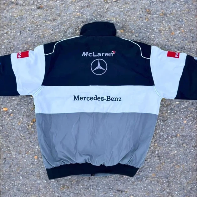 Куртка мужская Mersedes Benz бомбер Mclaren осенняя XXL - Фото 5 Куртка мужская Mersedes Benz бомбер Mclaren осенняя XXL - изображение 5