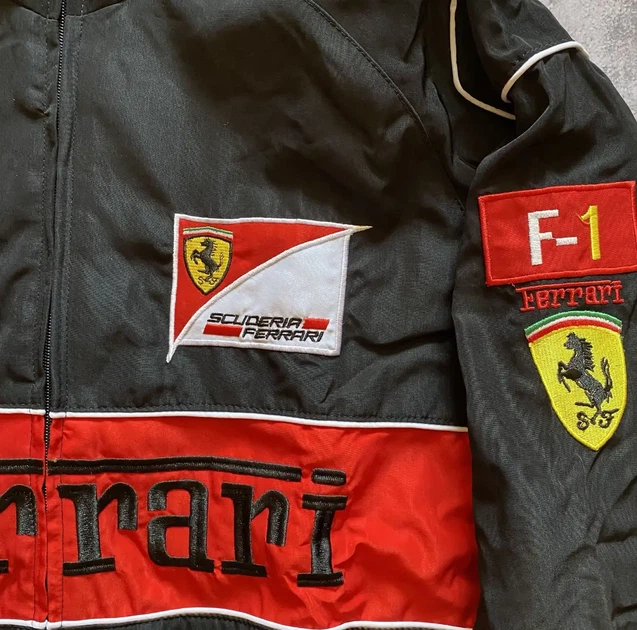 Куртка-бомбер унисекс Ferrari Formula 1 ферарі формула XL розмір - Фото 4 Куртка-бомбер унисекс Ferrari Formula 1 ферарі формула XL розмір - изображение 4