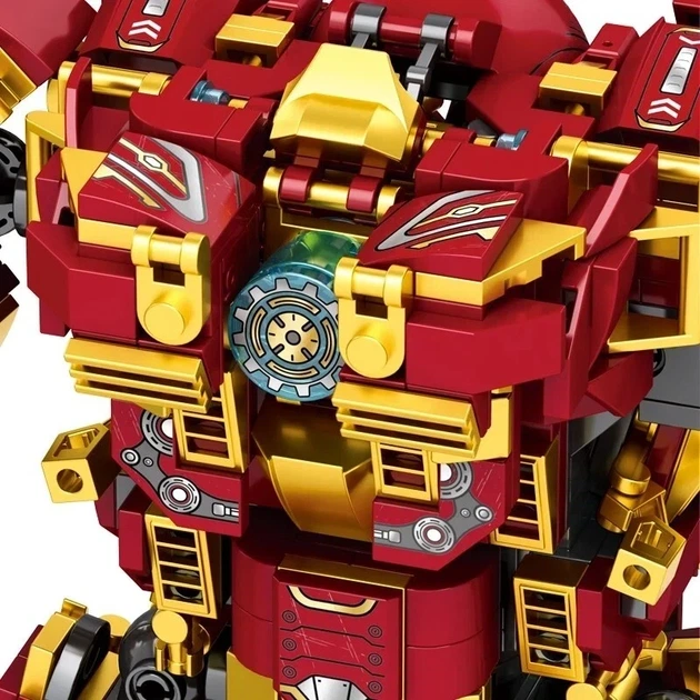 Конструктор Залізна людина Iron Man Hulkbuster (Халкбастер), 1450 деталь - зображення 6