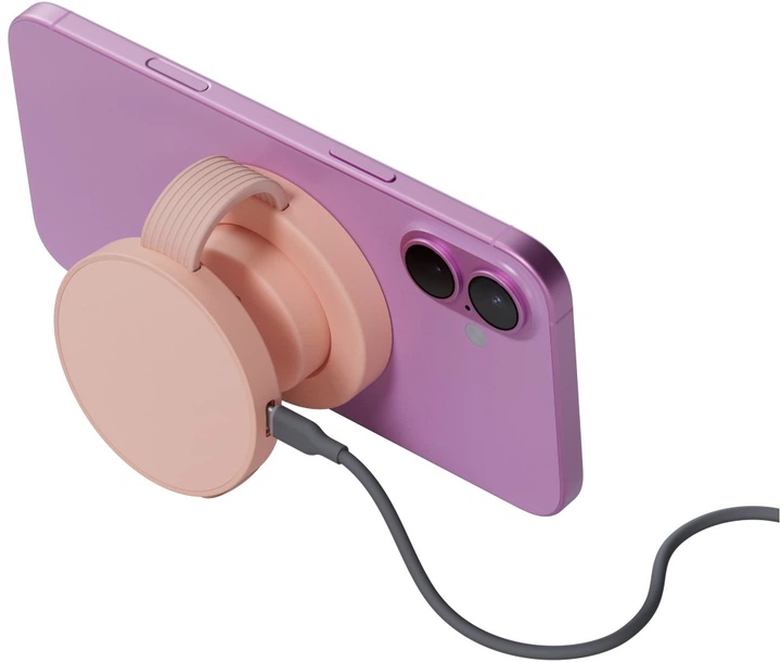 Bezprzewodowa ładowarka Energea Bazic GoMag Trio 2 15W Pink (GM-TRIO2-PNK) - obraz 3