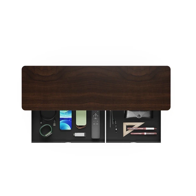 Настільна підставка для монітора OfficePro MR145DW Dark Wood/Black - Фото 3 Настільна підставка для монітора OfficePro MR145DW Dark Wood/Black - изображение 3
