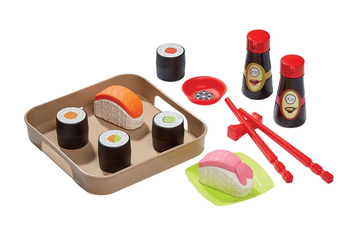 Zestaw do zabawy Ecoiffier Zestaw jedzenia 14 elementów (3280250009092) - obraz 2