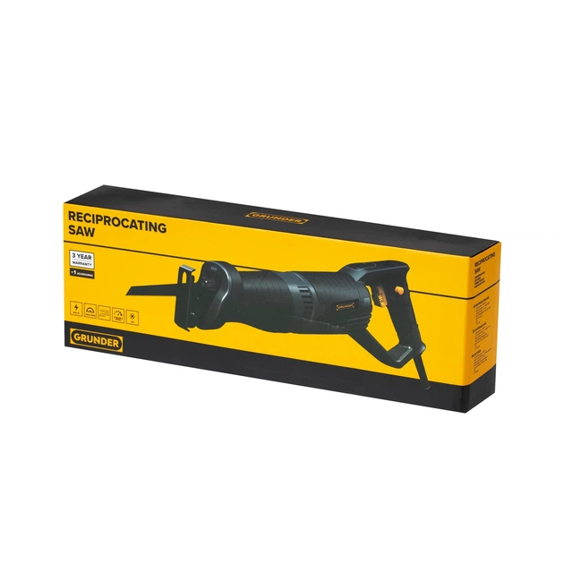 Пила шабельна Grunder 502365537 M1W-DD17-150 900 Вт (4772013297987) - зображення 6