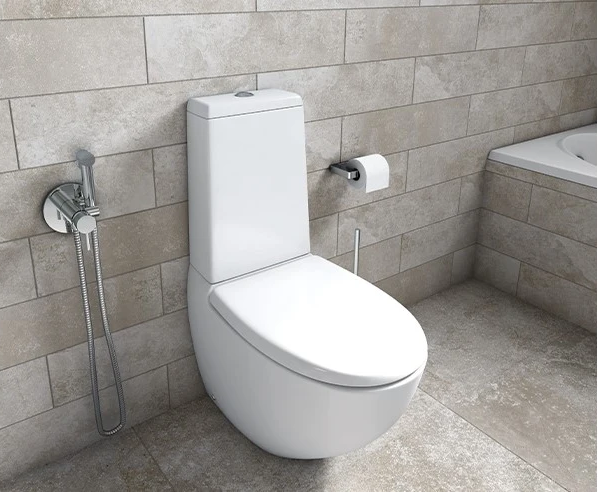 Унітаз бачок з кришкою RAK Ceramics Reserva RAK0028 64x39x87 см Білий (2872115033) - изображение 5