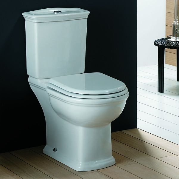 Унітаз бачок із кришкою RAK Ceramics Washington Gedy Smeraldo RAK0047 70.3x36.2x79.8 см Білий (2870124987) - зображення 2