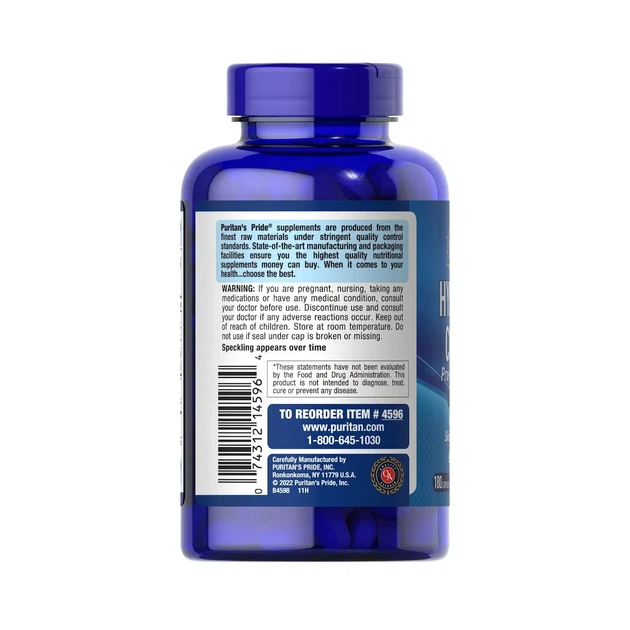 Гидролизованный коллаген, Hydrolyzed Collagen, Puritan's Pride, 1000 мг, 180 таблеток - изображение 3