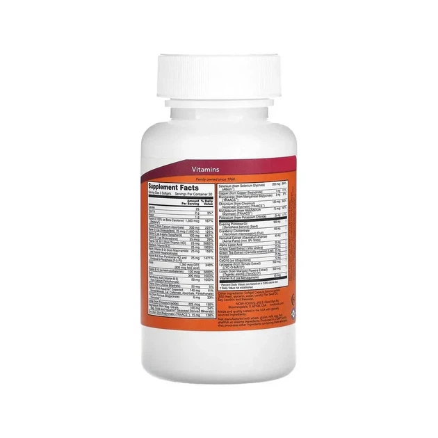 Витамины для женщин Ева Eve, Now Foods, 90 мягких таблеток - изображение 3