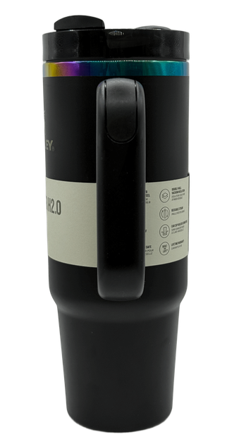 Термос термокружка Stanley Quencher H2.0 Tumbler из нержавеющей стали Black 0,88 л KT7002016 - Фото 4 Термос термокружка Stanley Quencher H2.0 Tumbler из нержавеющей стали Black 0,88 л KT7002016 - изображение 4