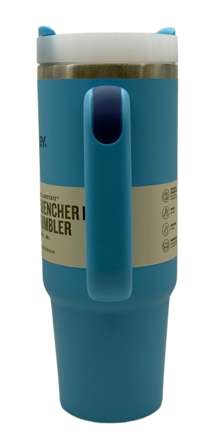 Термос термокружка Stanley Quencher H2.0 Tumbler из нержавеющей стали Sky Blue 0,88 л KT7002005 - Фото 4 Термос термокружка Stanley Quencher H2.0 Tumbler из нержавеющей стали Sky Blue 0,88 л KT7002005 - изображение 4
