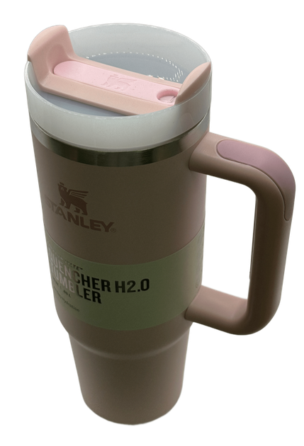 Термос термочашка Stanley Quencher H2.0 Tumbler Pink 0,88 л з нержавіючої сталі KT7002021 - Фото 6 Термос термочашка Stanley Quencher H2.0 Tumbler Pink 0,88 л з нержавіючої сталі KT7002021 - зображення 6