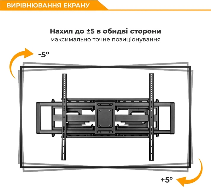 Настенное крепление для телевизора ITech PTRB-95 60