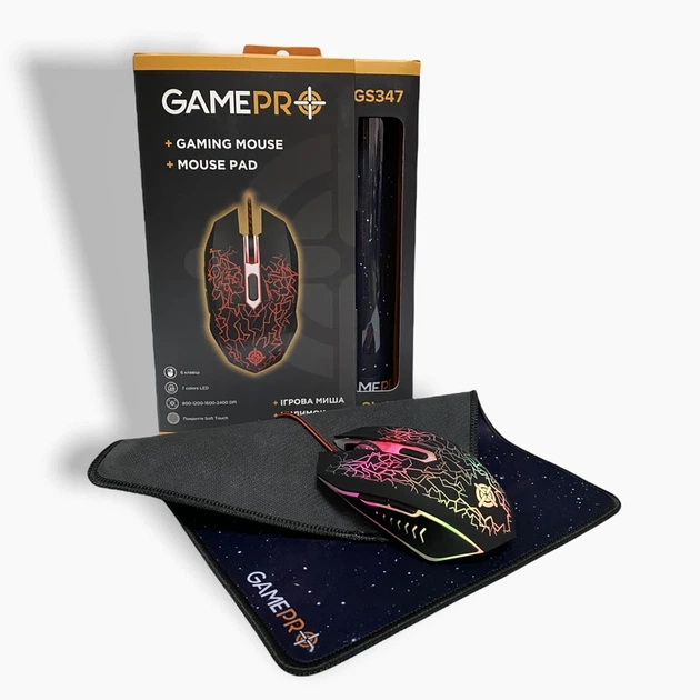 Набір ігровий 2 в 1 GamePro Combo (GS347) - Фото 1 Набір ігровий 2 в 1 GamePro Combo (GS347) - изображение 1