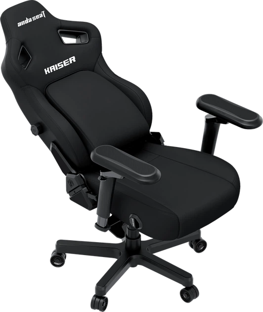 Крісло ігрове Anda Seat Kaiser 4 V2 Size XL Black PVC - Фото 7 Крісло ігрове Anda Seat Kaiser 4 V2 Size XL Black PVC - изображение 7