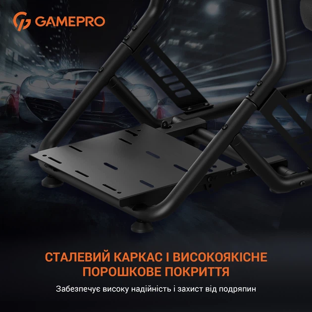 Ігрове крісло кокпіт GamePro RS100 - Фото 9 Ігрове крісло кокпіт GamePro RS100 - изображение 9