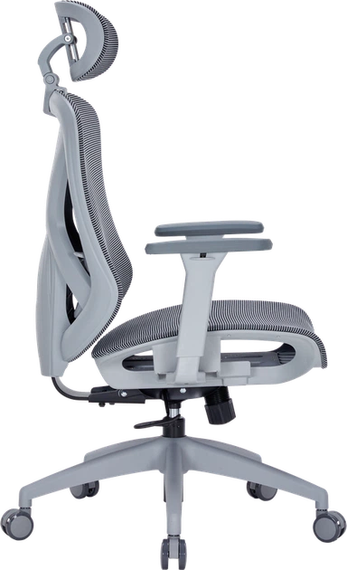 Крісло офісне Officepro Atlas OC630G-DG-DG - Фото 5 Крісло офісне Officepro Atlas OC630G-DG-DG - изображение 5