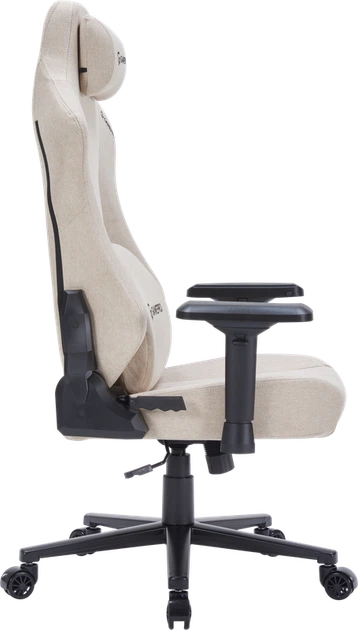 Крісло ігрове GamePro FGC750G Fabric Beige - изображение 4